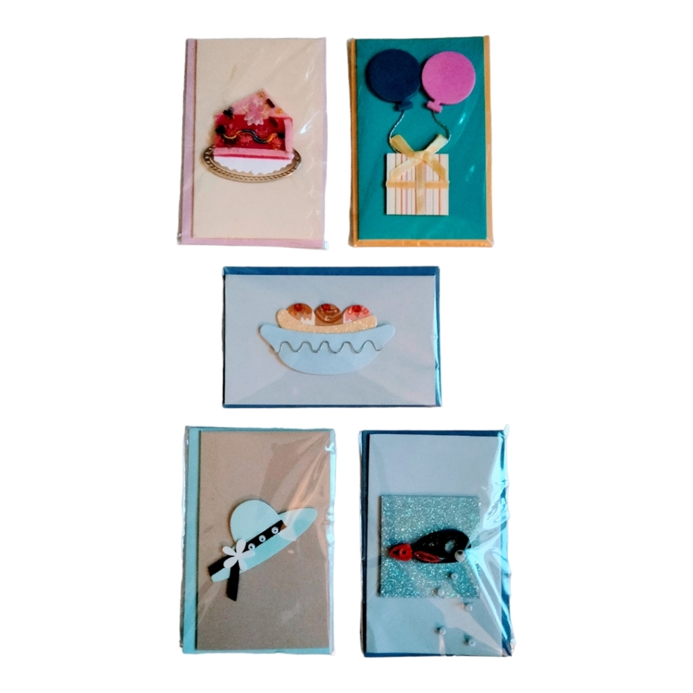 Set of 6 Burgoyne Mini Greeting Cards